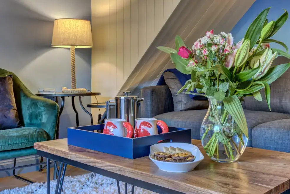 Lounge at Crab Cottage