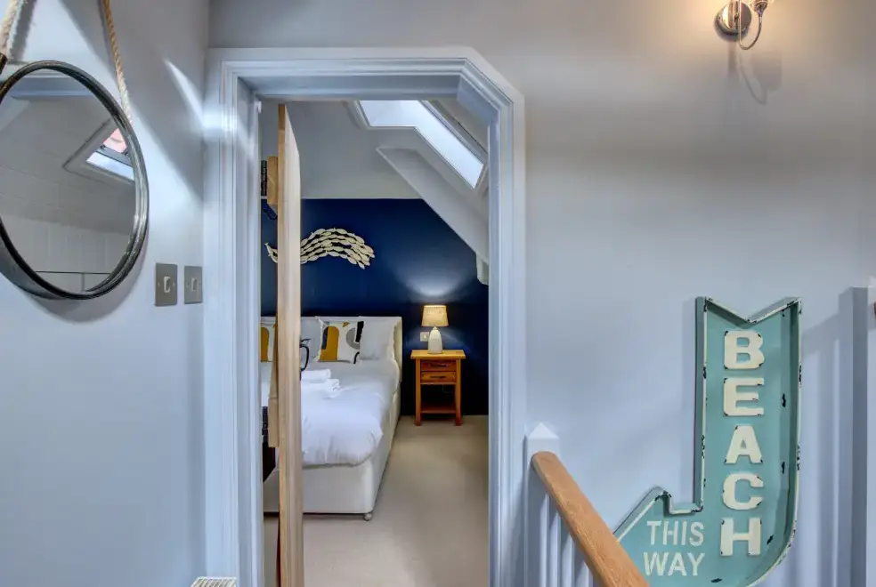 Bedroom at Crab Cottage