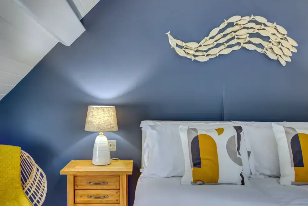 Bedroom at Crab Cottage