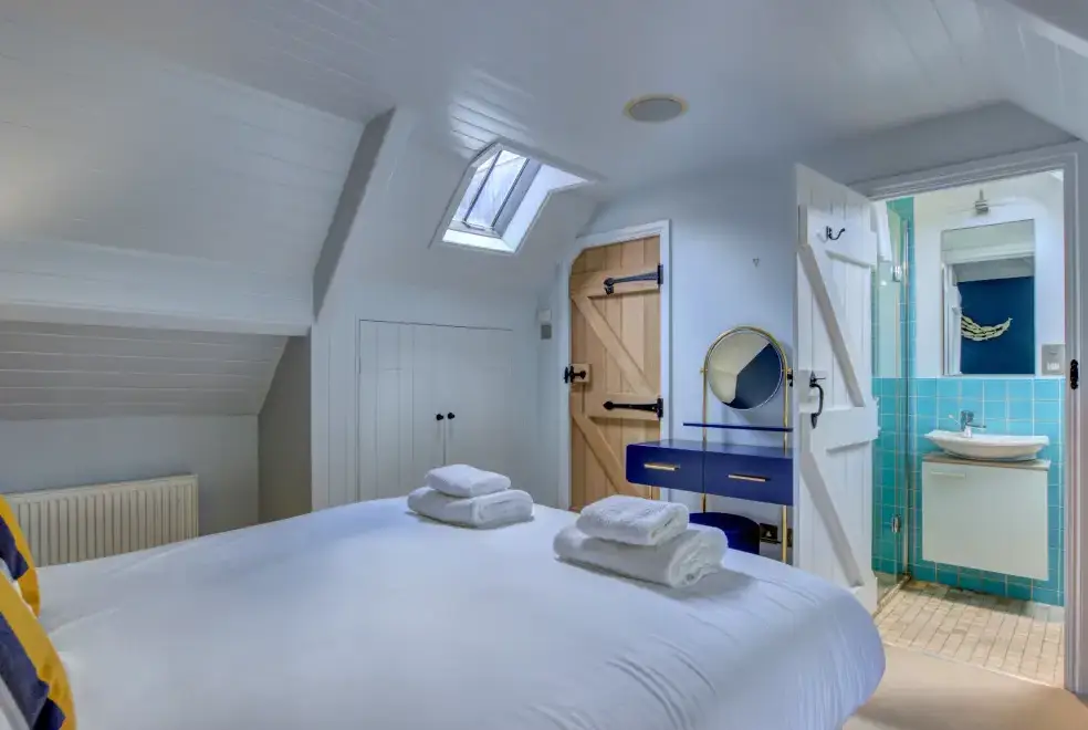 Bedroom at Crab Cottage