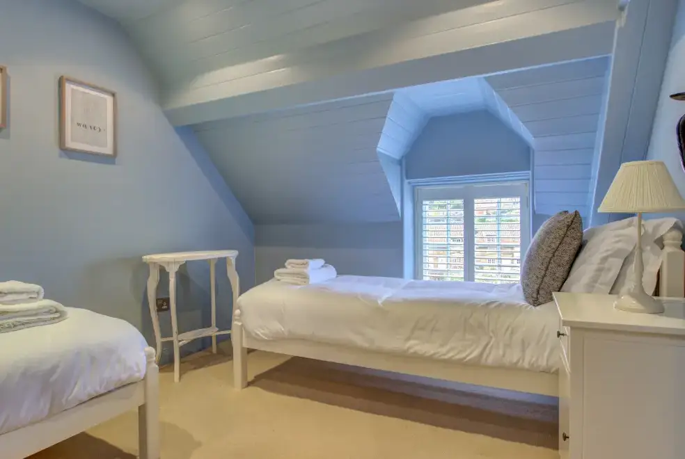 Bedroom at Crab Cottage