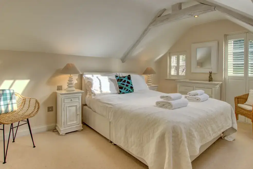 Bedroom at Crab Cottage