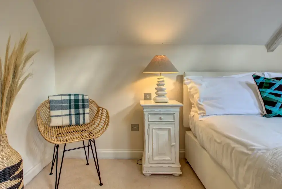 Bedroom at Crab Cottage