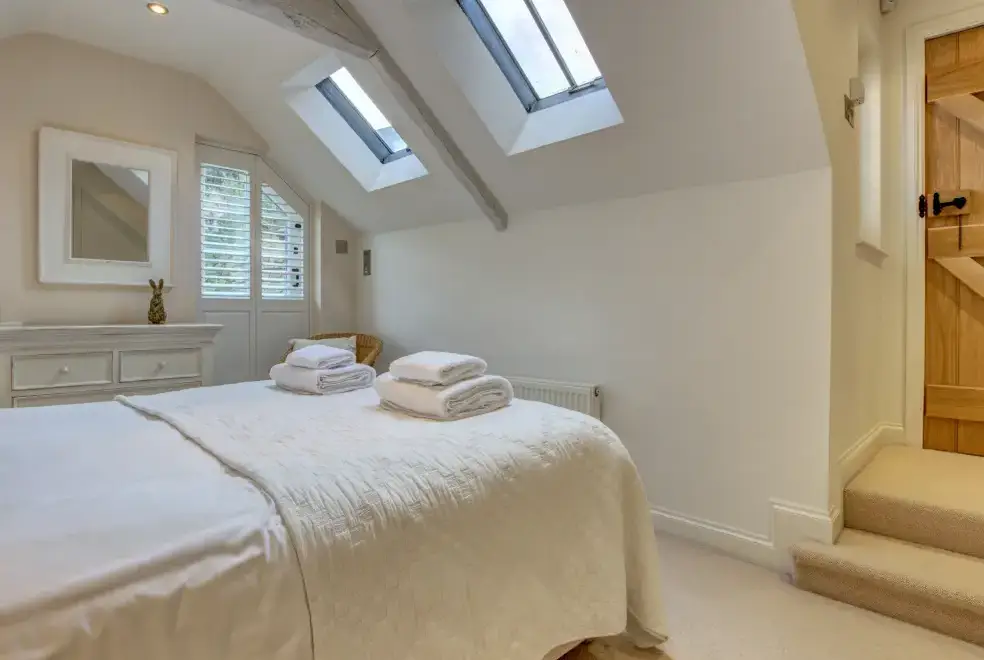 Bedroom at Crab Cottage