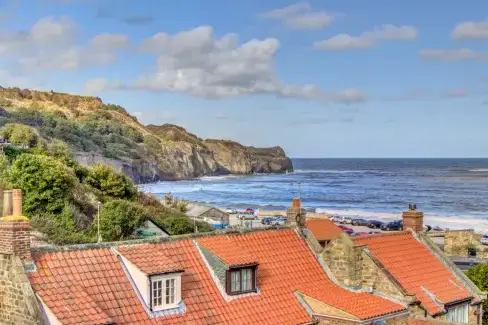 Coastal scenes near Crab Cottage, North Yorkshire