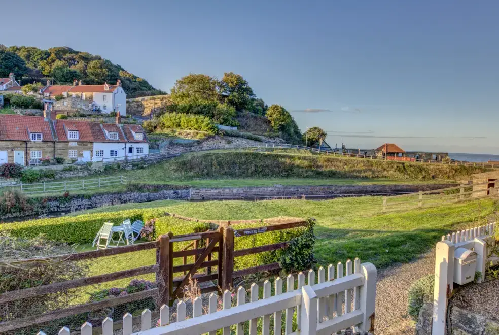 Countryside views at Crab Cottage