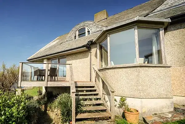 Decked area at Cragford