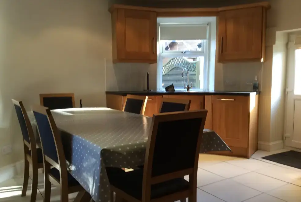 Kitchen/diner at Craig Cottage