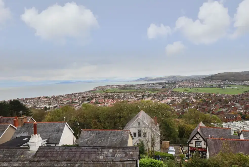 Sev view at Craiglwyd Bach