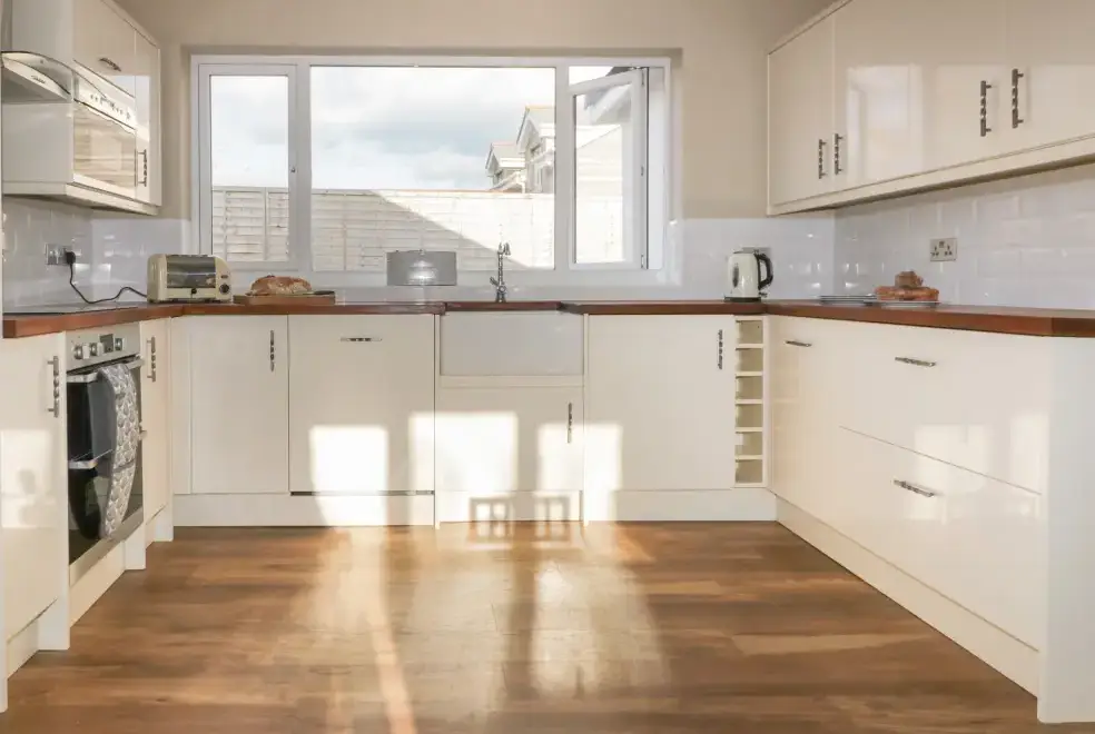 Kitchen/diner at Crantock Lodge