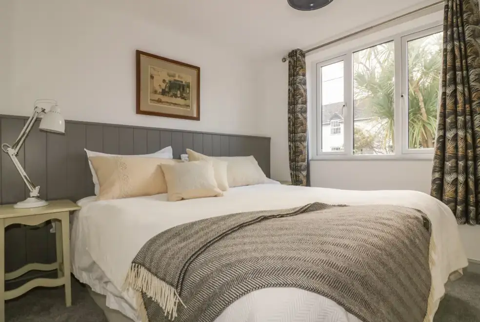 Bedroom at Crantock Lodge