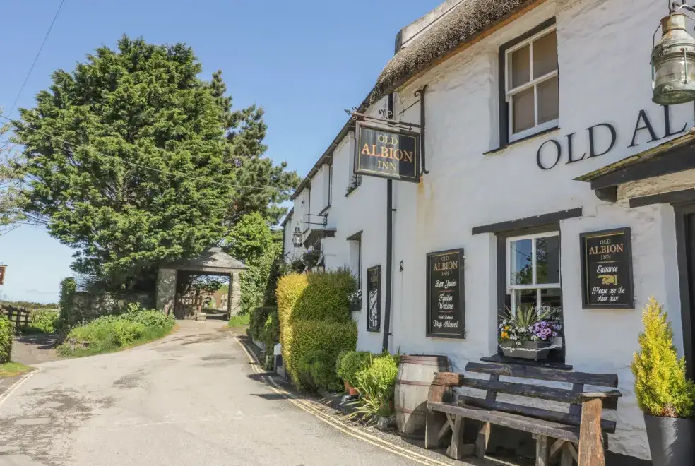 Crantock Lodge, from the outside