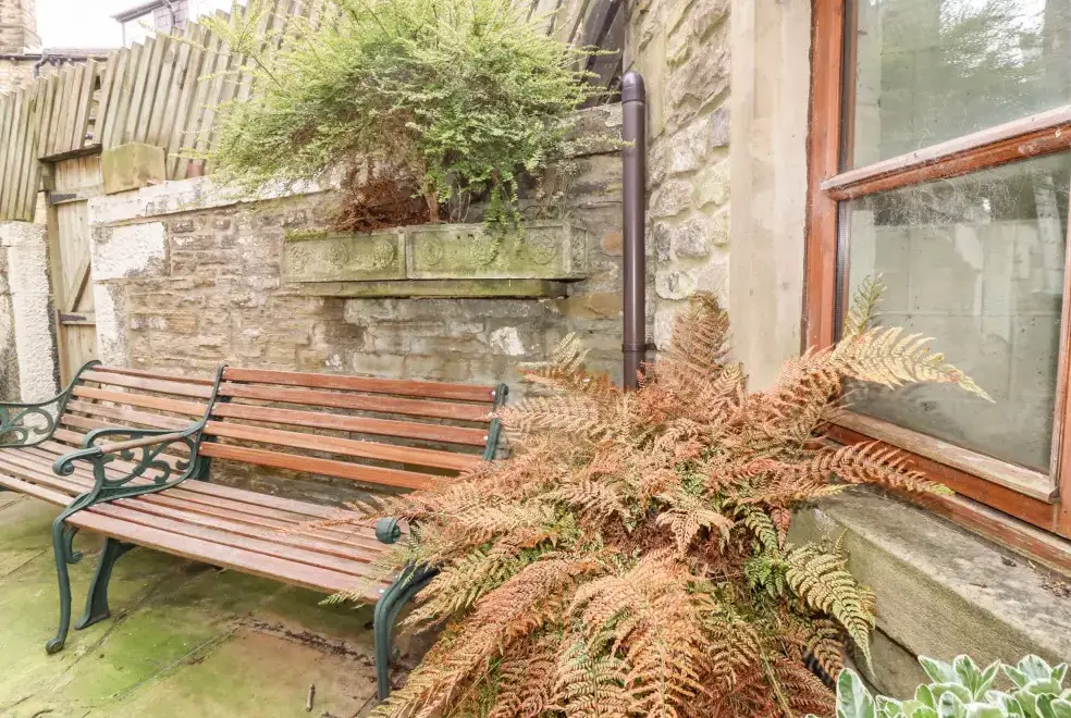 Patio area at Craven House