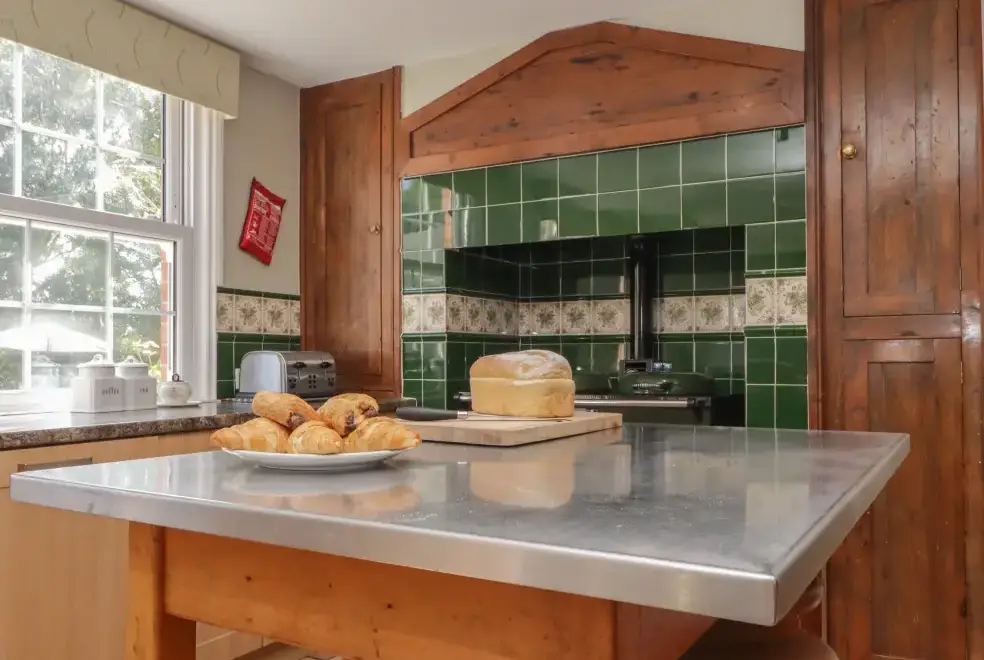 Farmhouse style kitchen at Croft Country House