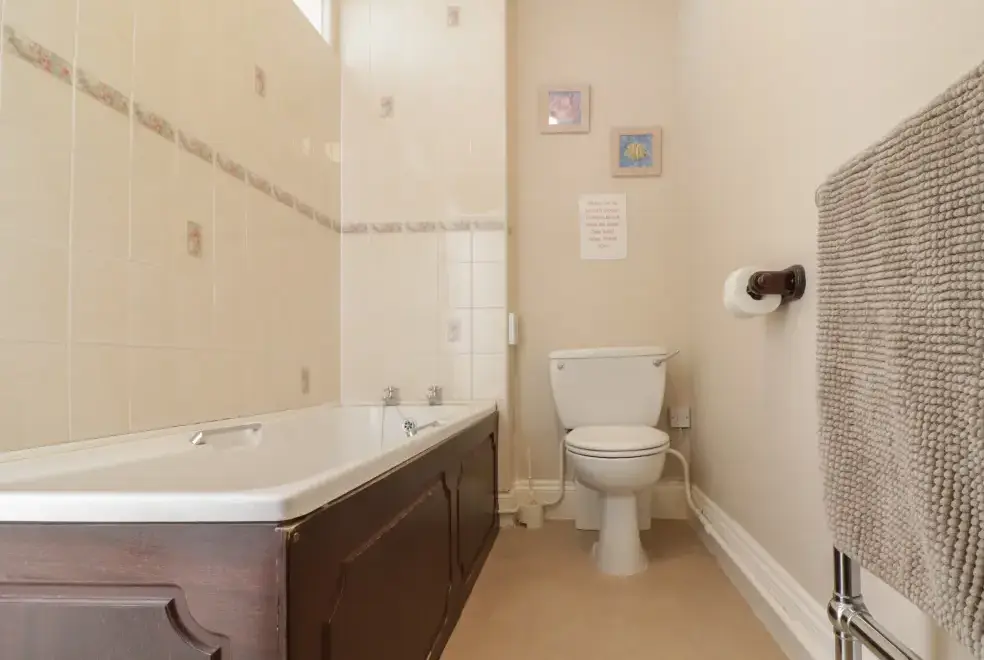 Family bathroom at Croft Country House