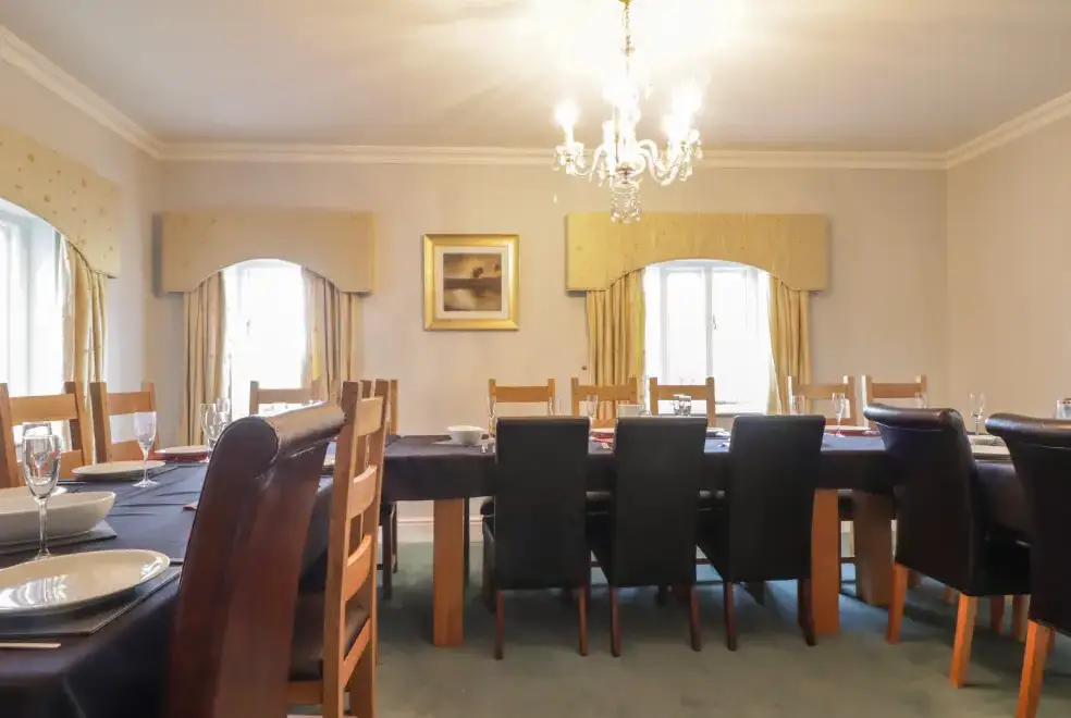 Dining room at Croft Country House