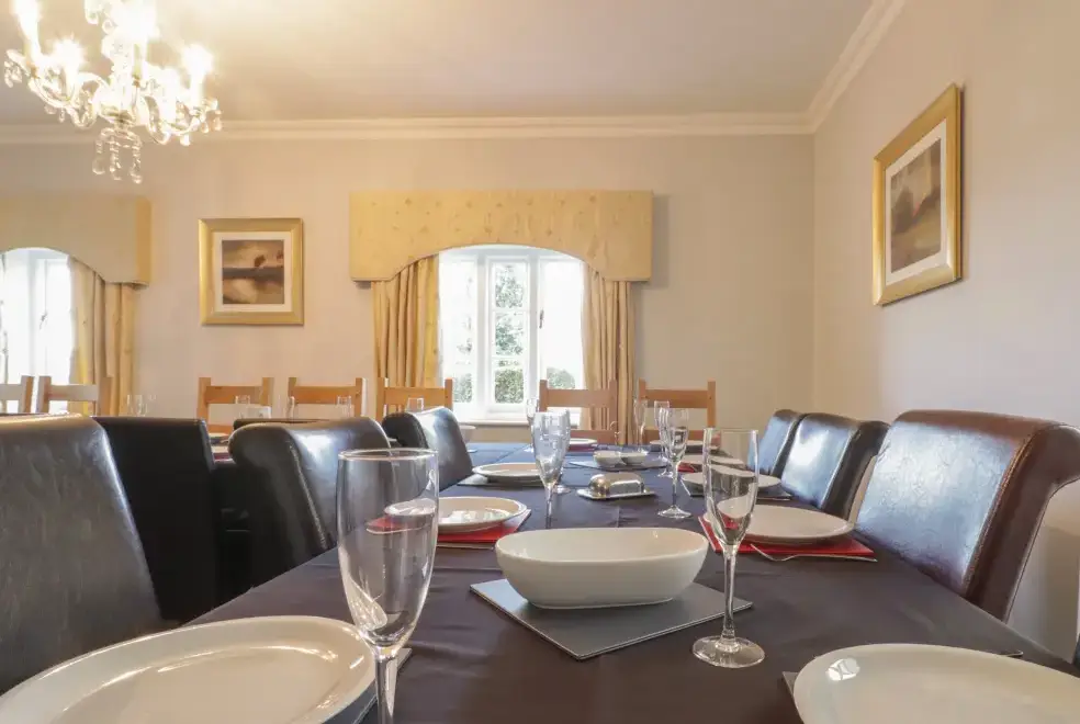 Dining room at Croft Country House
