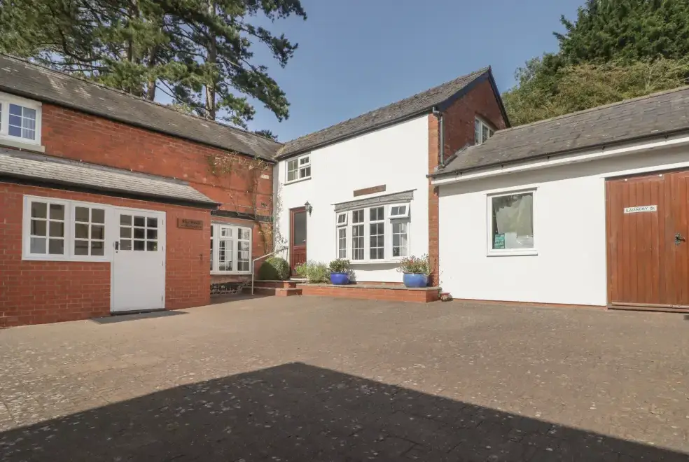 Patio area at Croft Country House