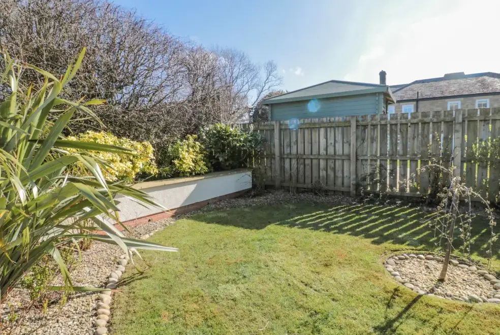Enclosed garden at Cushat House