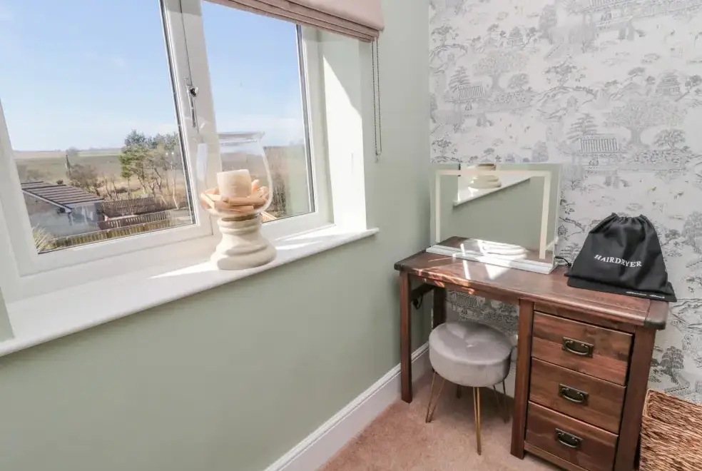 Desk area at Cushat House