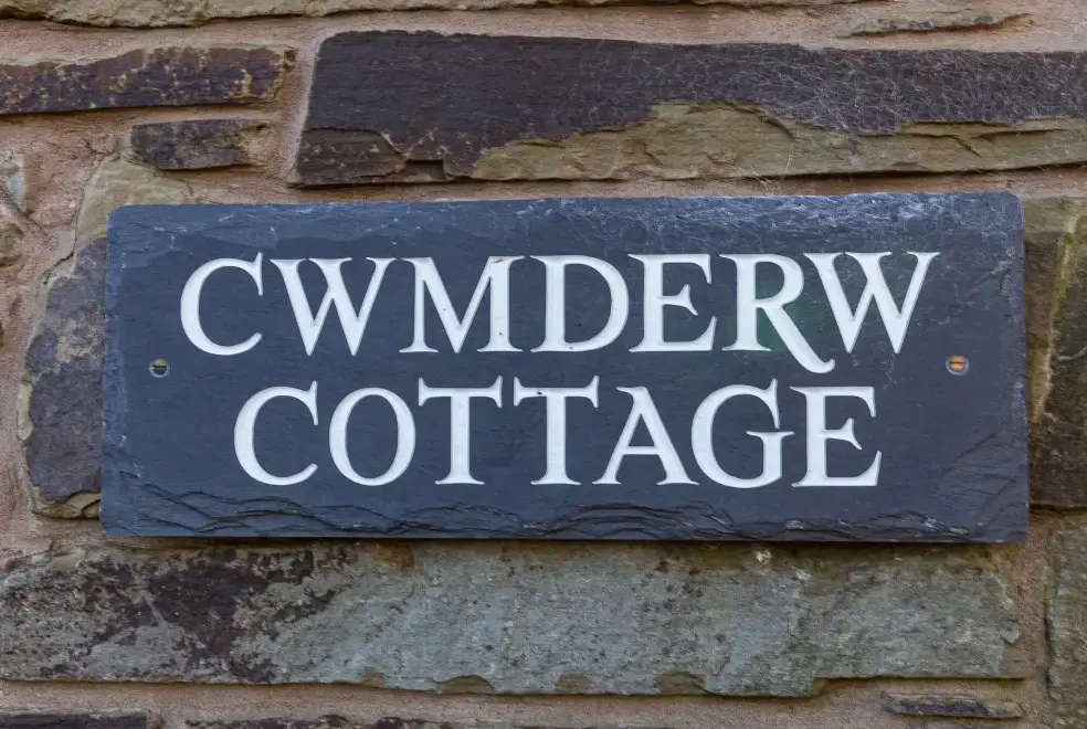 Surrounding area near Cwm Derw Cottage