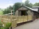 Decked area at Cwm Derw Cottage - thumbnail photo