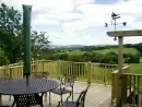 Decked area at Cwm Derw Cottage - thumbnail photo