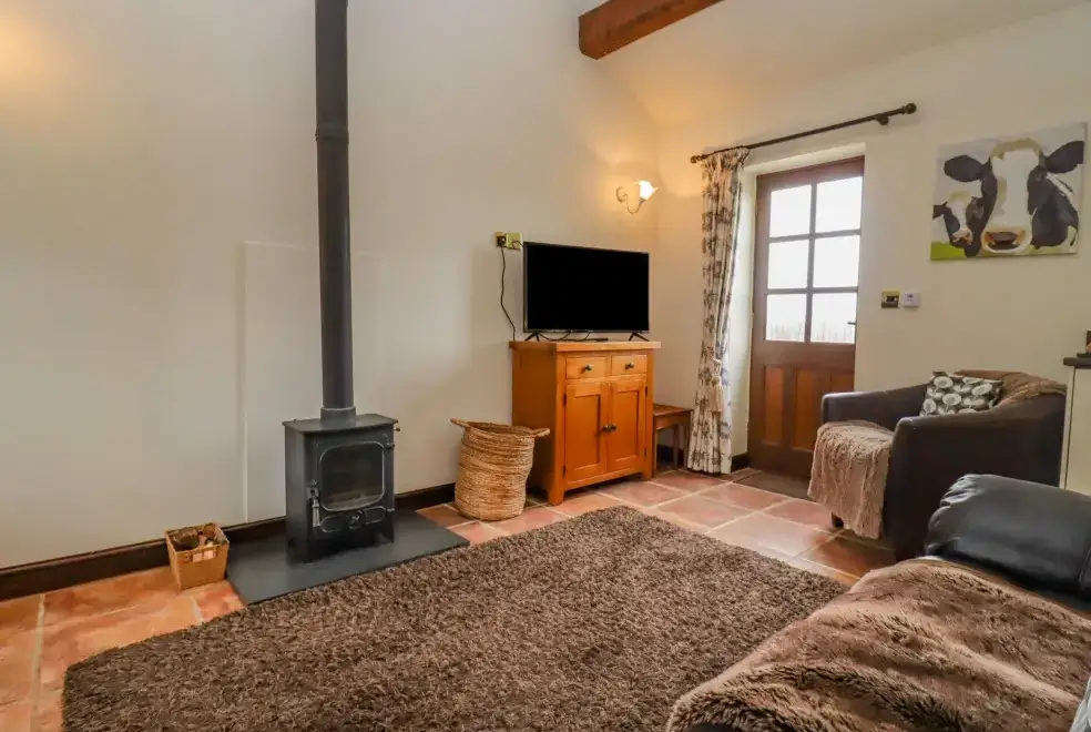 Lounge at Dairy Barn near the Cotswolds and Malvern HIlls