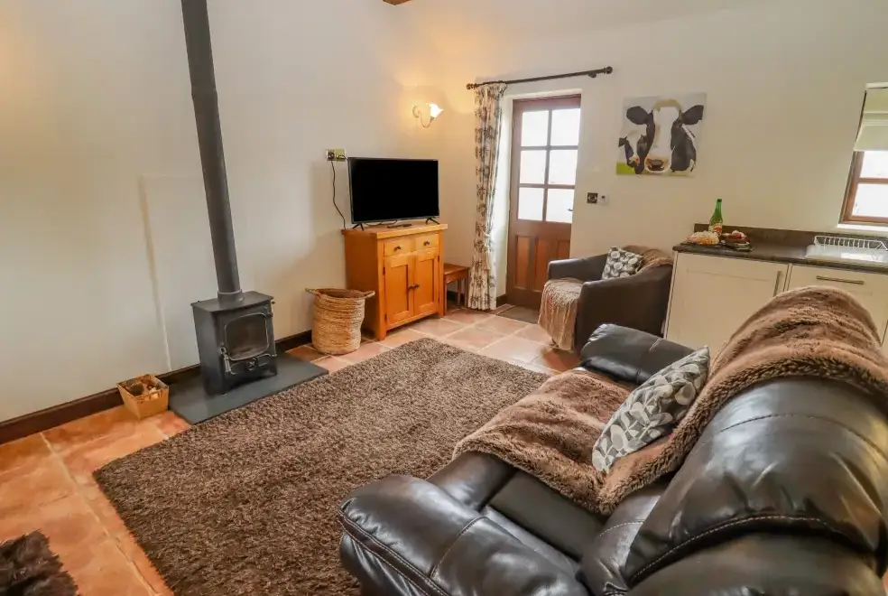 Lounge at Dairy Barn near the Cotswolds and Malvern HIlls