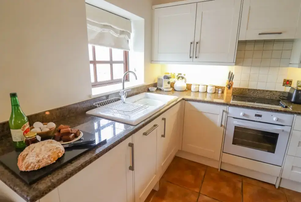 Kitchen/diner at Dairy Barn near the Cotswolds and Malvern HIlls