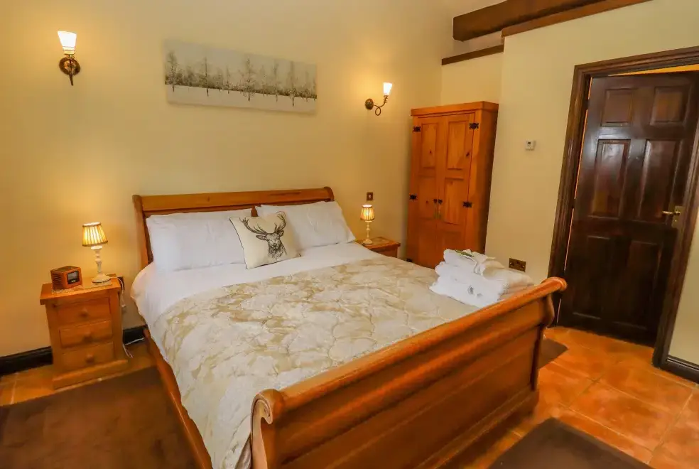 Bedroom at Dairy Barn near the Cotswolds and Malvern HIlls