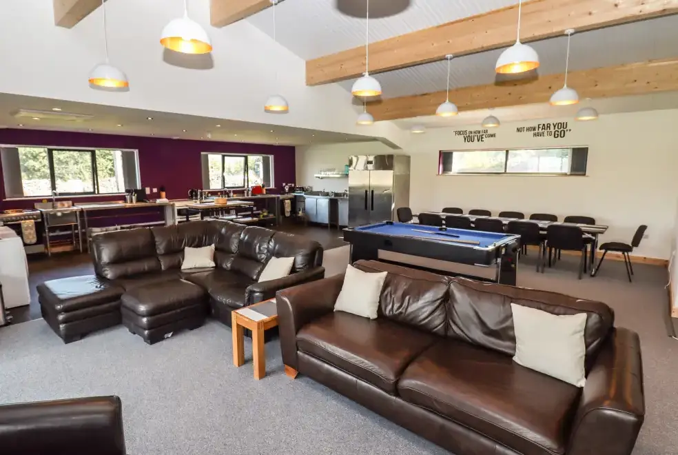 Games Room at Dale's Lodge