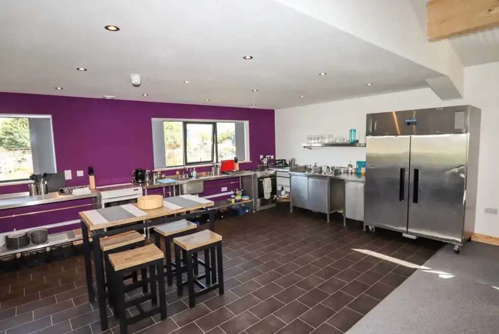 Kitchen/diner at Dale's Lodge