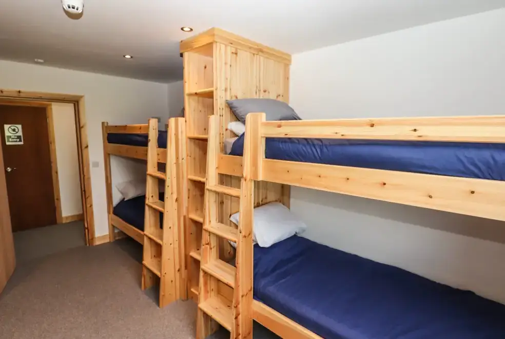 Bedroom at Dale's Lodge