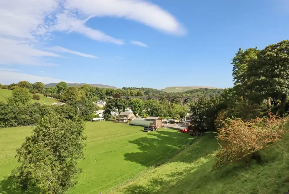 Countryside views at Dale's Lodge