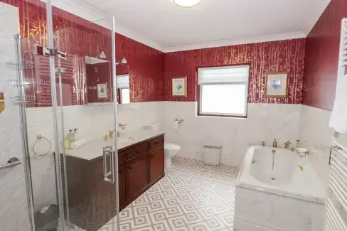 Family bathroom at Dale View, Cumbria
