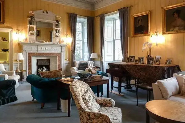 Drawing room at Dalvey House