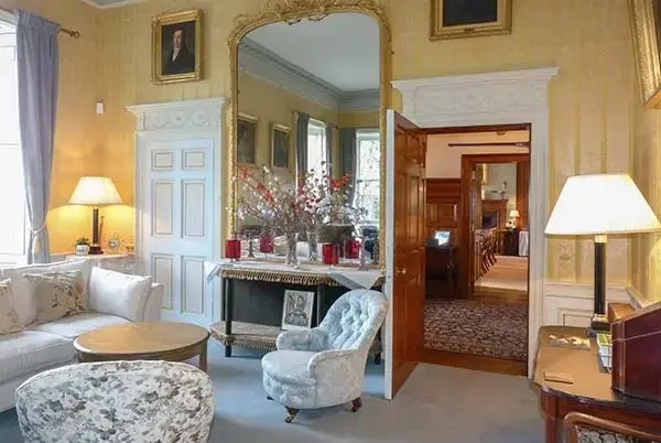 Drawing room at Dalvey House