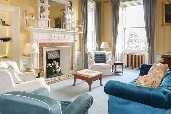 Drawing room at Dalvey House