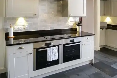 Luxury kitchen at Dalvey House, Moray