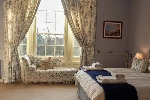 Bedroom at Dalvey House