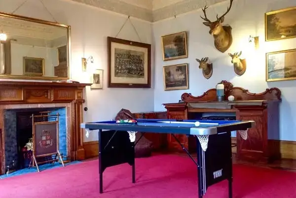 Games Room at Dalvey House