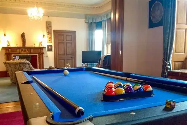 Games Room at Dalvey House