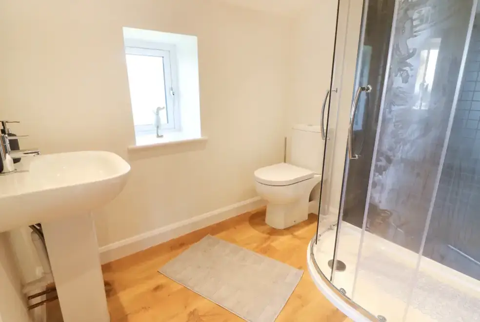 Shower room at Damson Barn