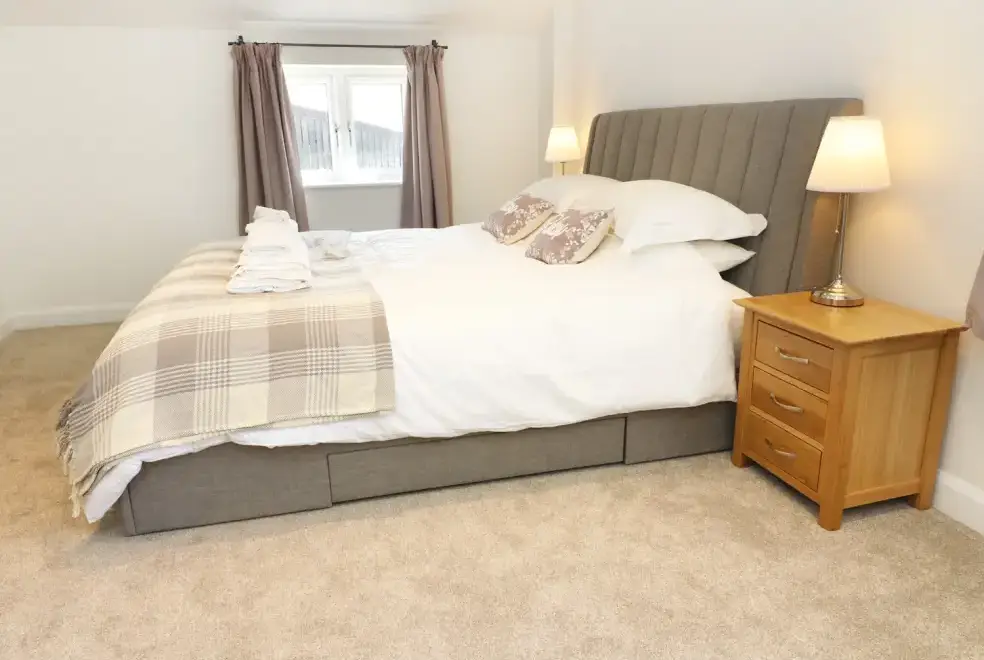 Bedroom at Damson Barn