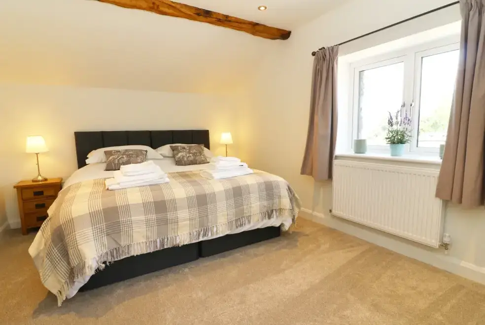 Bedroom at Damson Barn