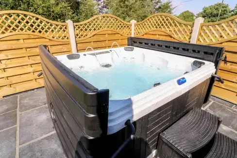 Private Hot Tub at Damson Barn, Cumbria
