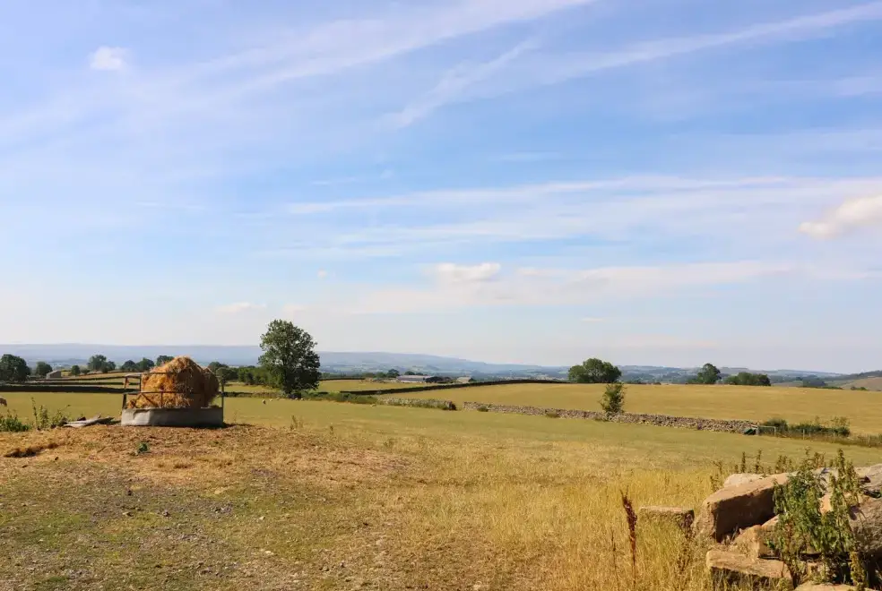 Countryside views at Damson Barn