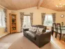Open plan living area at Damson Lodge - thumbnail photo