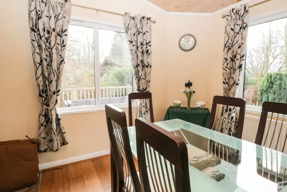 Dining room at Damson Lodge